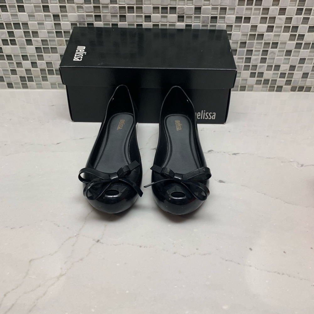 Melissa black flats